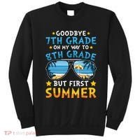 Goodbye 7th Grade Graduation To 8th Grade Hello Summer Sweatshirt thumb 0