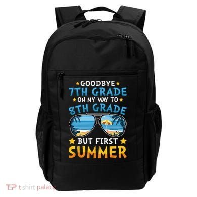Goodbye 7th Grade Graduation To 8th Grade Hello Summer Backpack