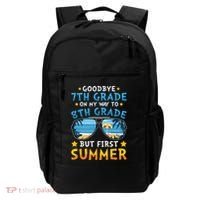 Goodbye 7th Grade Graduation To 8th Grade Hello Summer Backpack thumb 0