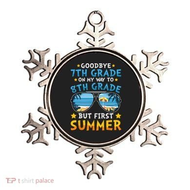 Goodbye 7th Grade Graduation To 8th Grade Hello Summer Ornament