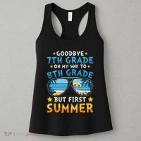 Goodbye 7th Grade Graduation To 8th Grade Hello Summer Women's Tank Top thumb 3
