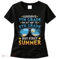 Goodbye 7th Grade Graduation To 8th Grade Hello Summer Women's T-Shirt thumb 0