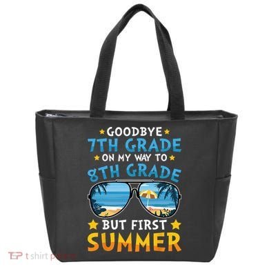 Goodbye 7th Grade Graduation To 8th Grade Hello Summer Tote Bag