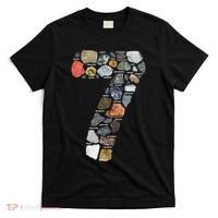 Geology 7 Years Old Rock Collecting 7th Birthday T-Shirt thumb 0