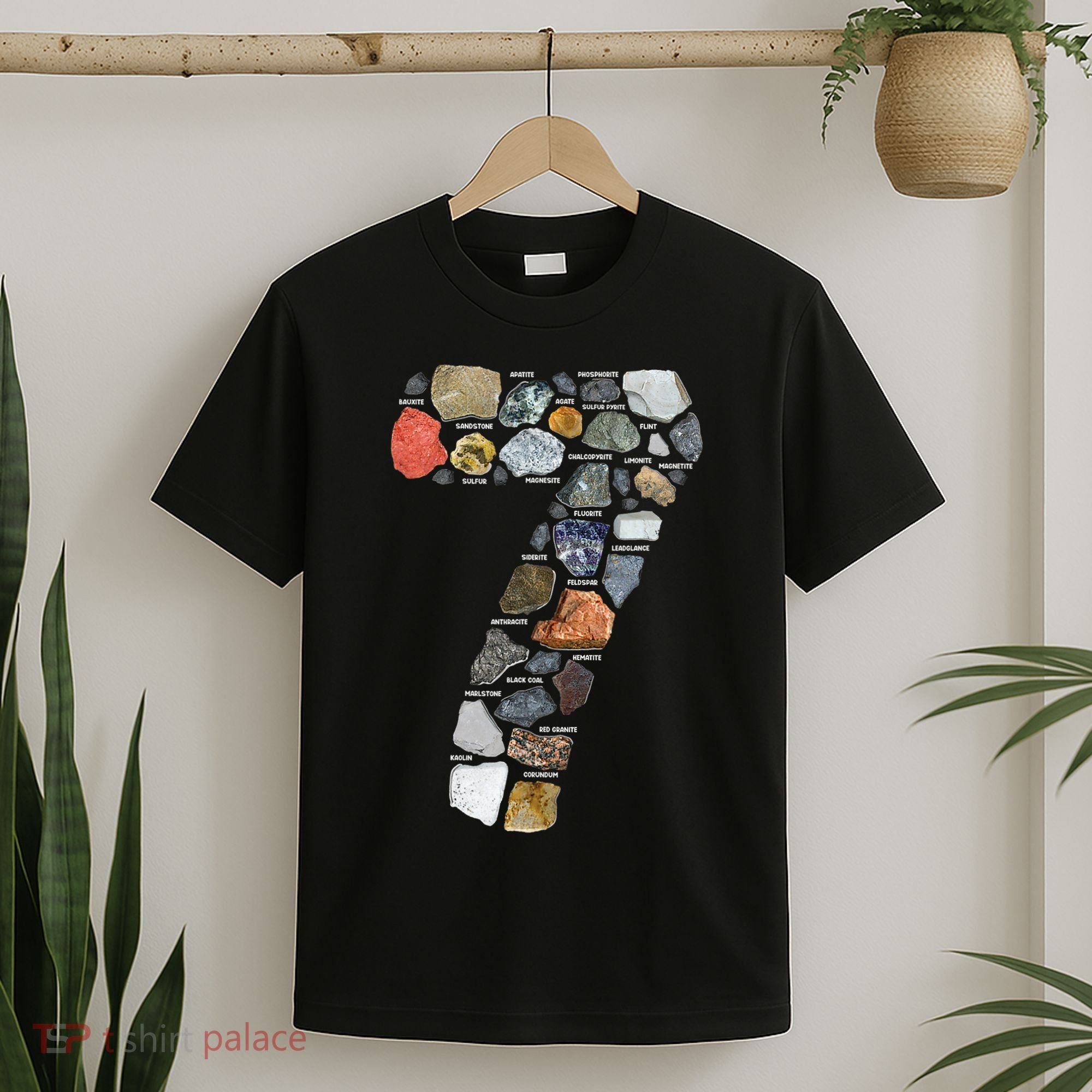 Geology 7 Years Old Rock Collecting 7th Birthday T-Shirt