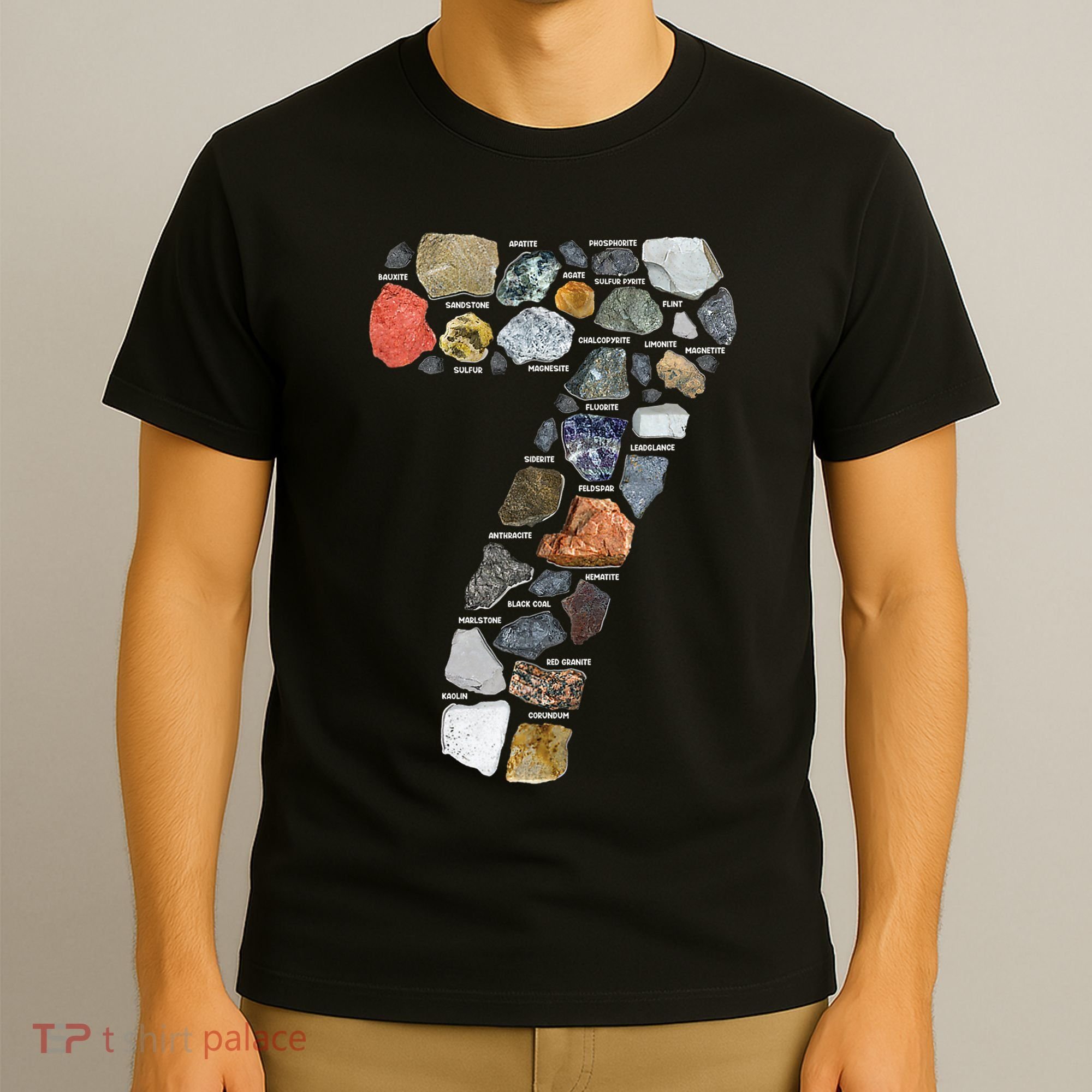 Geology 7 Years Old Rock Collecting 7th Birthday T-Shirt
