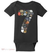 Geology 7 Years Old Rock Collecting 7th Birthday Baby Bodysuit thumb 0