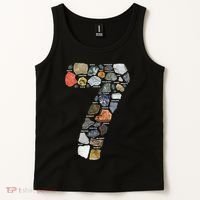 Geology 7 Years Old Rock Collecting 7th Birthday Tank Top thumb 2