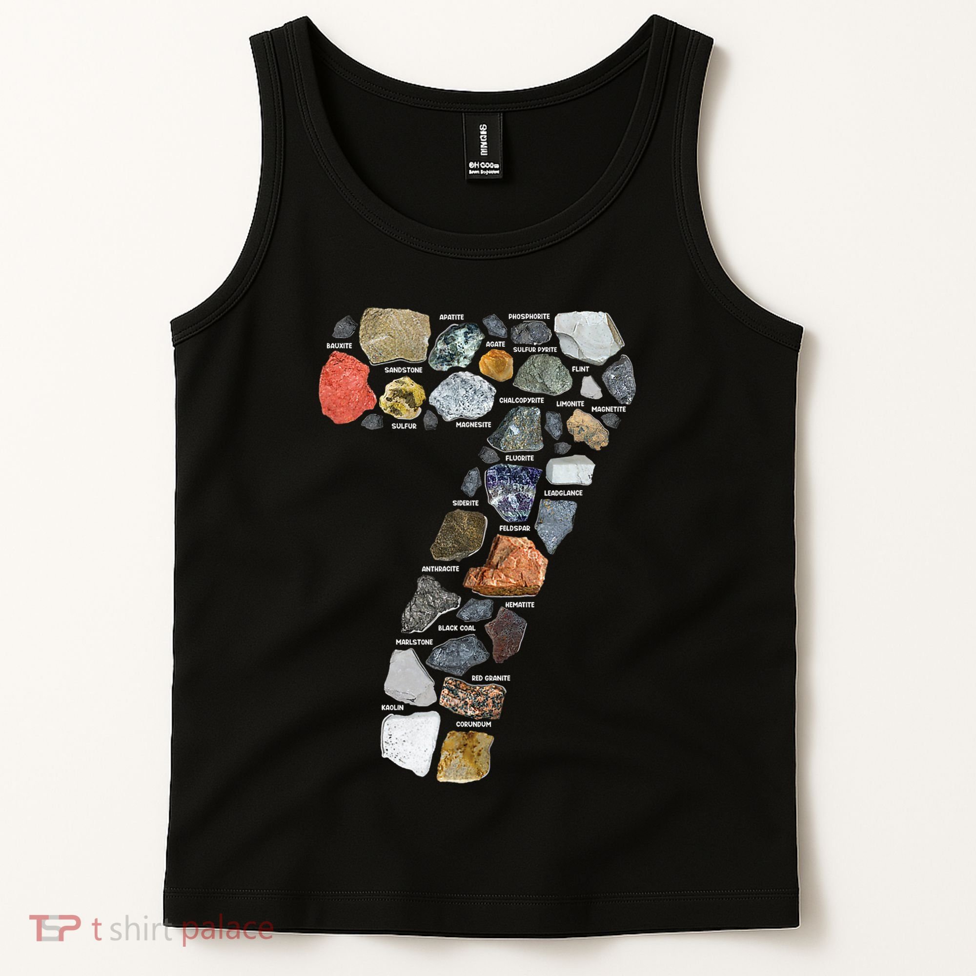Geology 7 Years Old Rock Collecting 7th Birthday Tank Top