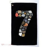 Geology 7 Years Old Rock Collecting 7th Birthday Golf Towel thumb 0