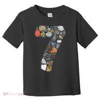 Geology 7 Years Old Rock Collecting 7th Birthday Toddler T-Shirt thumb 0