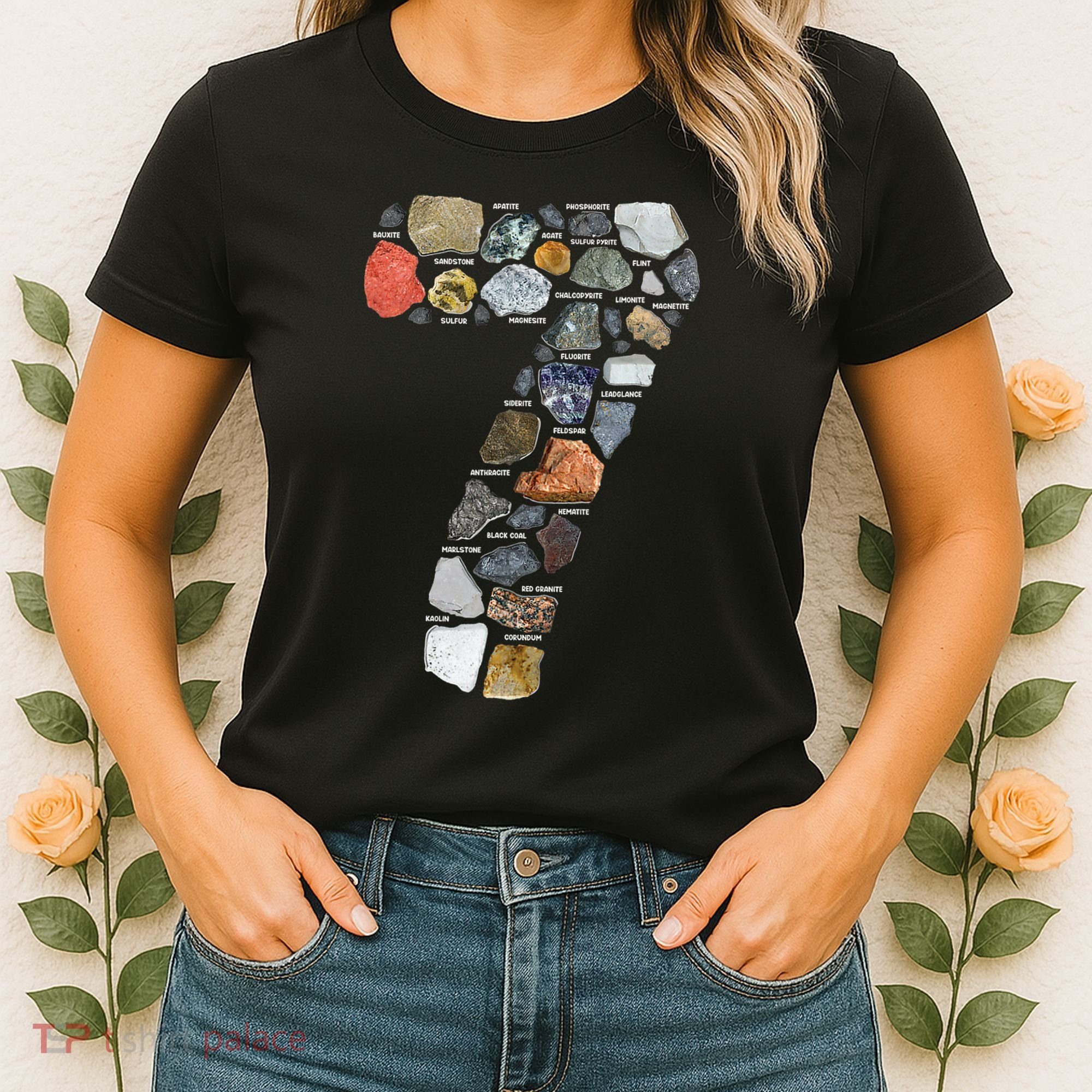 Geology 7 Years Old Rock Collecting 7th Birthday Women's T-Shirt