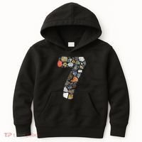 Geology 7 Years Old Rock Collecting 7th Birthday Kids Hoodie thumb 0