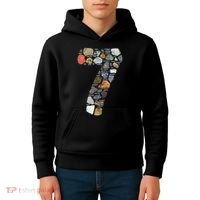 Geology 7 Years Old Rock Collecting 7th Birthday Kids Hoodie thumb 4