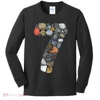Geology 7 Years Old Rock Collecting 7th Birthday Kids Long Sleeve Shirt thumb 0