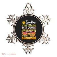 Goodbye 8th Grade Graduation To Highschool Hello Summer Gift Ornament thumb 0