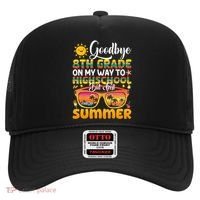 Goodbye 8th Grade Graduation To Highschool Hello Summer Gift Hat thumb 0