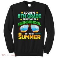 Goodbye 8th Grade Graduation To Highschool Hello Summer Him Sweatshirt thumb 0