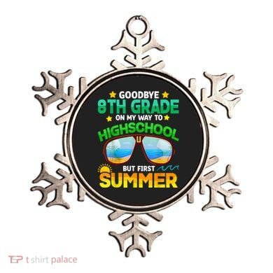 Goodbye 8th Grade Graduation To Highschool Hello Summer Him Ornament