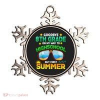 Goodbye 8th Grade Graduation To Highschool Hello Summer Him Ornament thumb 0