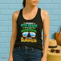 Goodbye 8th Grade Graduation To Highschool Hello Summer Him Women's Tank Top thumb 2