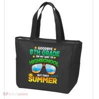 Goodbye 8th Grade Graduation To Highschool Hello Summer Him Tote Bag thumb 3