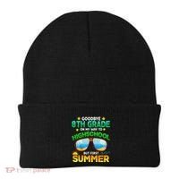 Goodbye 8th Grade Graduation To Highschool Hello Summer Him Beanie thumb 0
