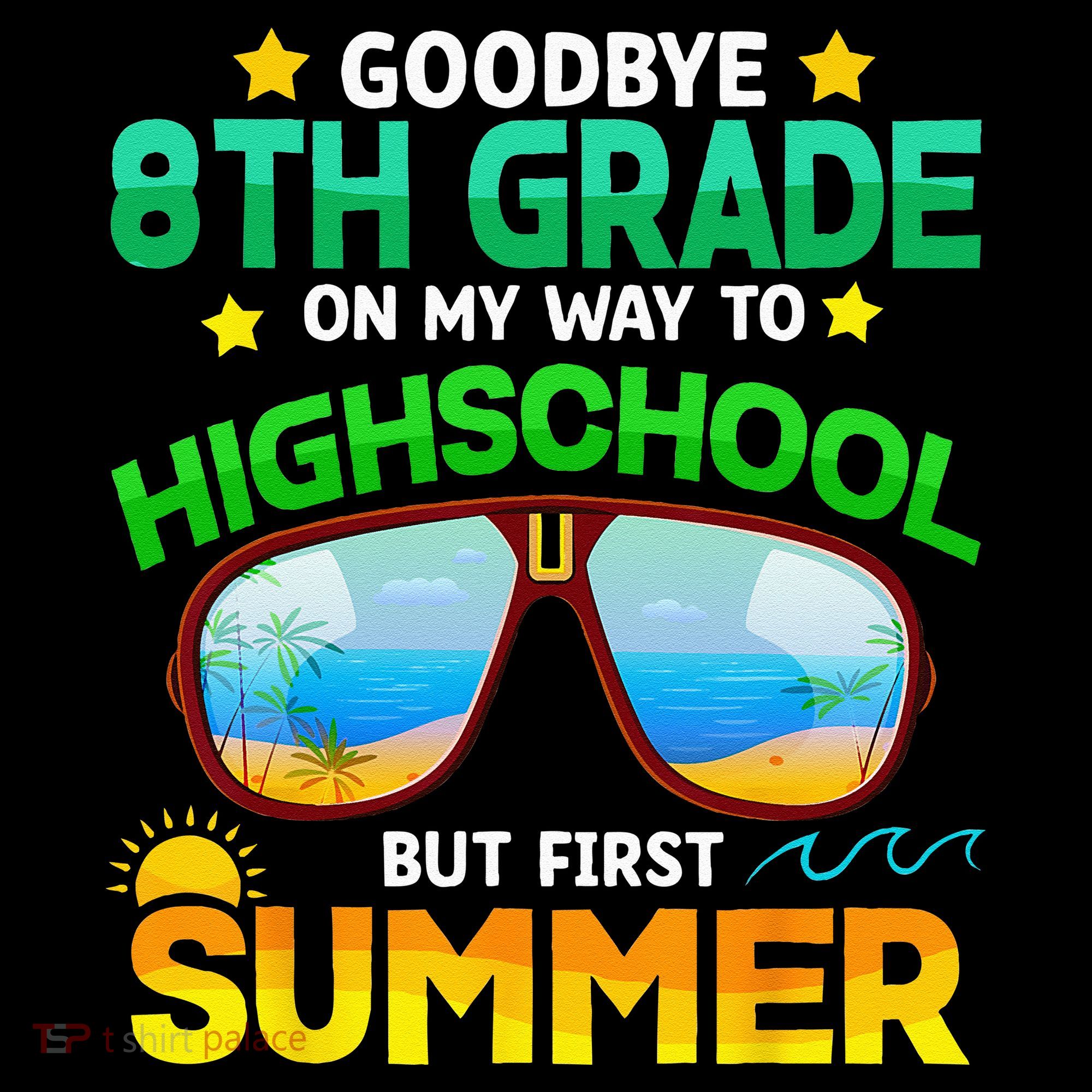Goodbye 8th Grade Graduation To Highschool Hello Summer Him Women's Hoodie
