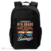 Goodbye 8th Grade Graduation To 9th Grade Hello Summer Backpack thumb 0