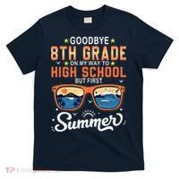 Goodbye 8th Grade Graduation To 9th Grade Hello Summer T-Shirt thumb 0