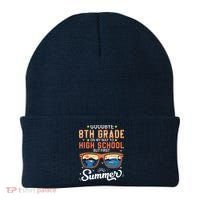Goodbye 8th Grade Graduation To 9th Grade Hello Summer Beanie thumb 0