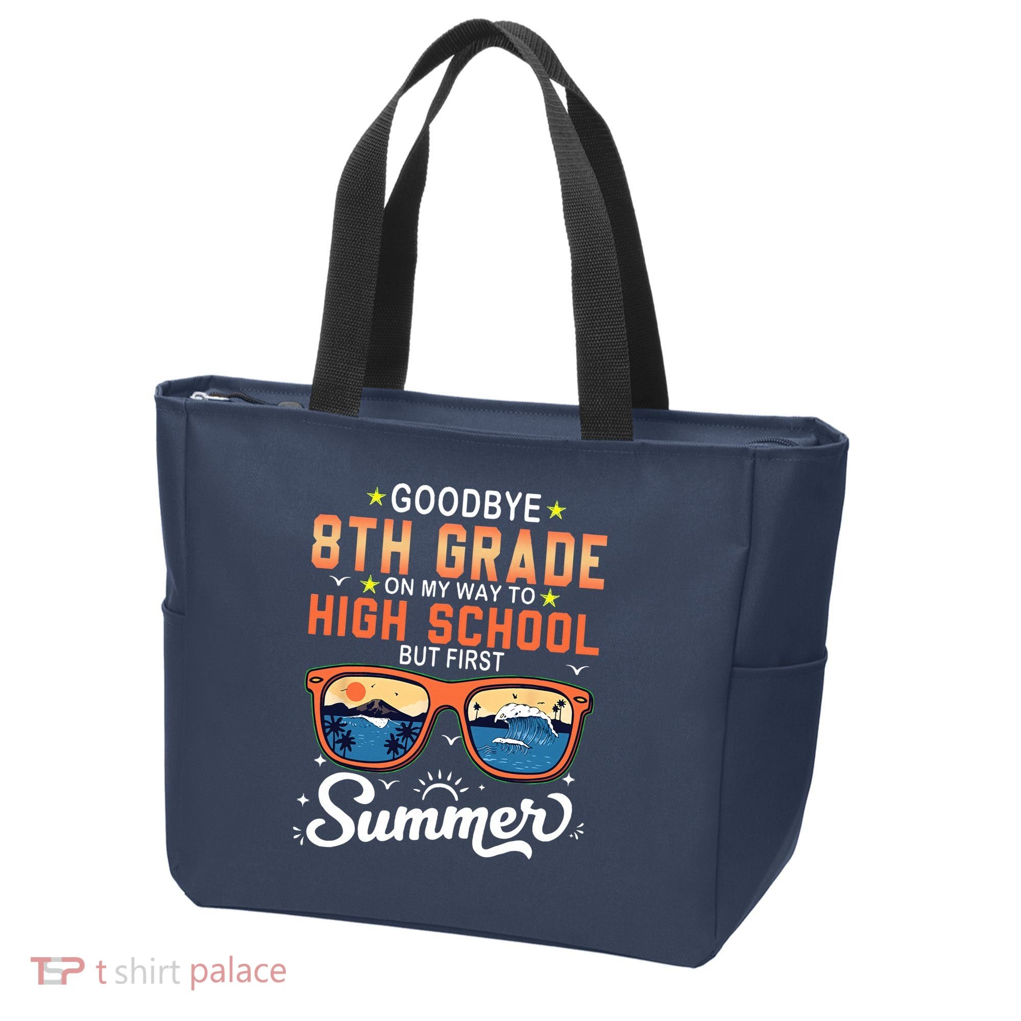 Goodbye 8th Grade Graduation To 9th Grade Hello Summer Tote Bag