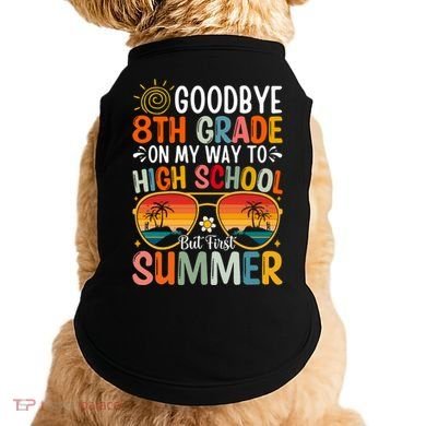 Goodbye 8th Grade On My Way To High School Doggie Tank