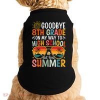 Goodbye 8th Grade On My Way To High School Doggie Tank thumb 0