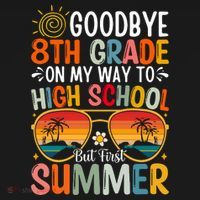 Goodbye 8th Grade On My Way To High School Baby Bodysuit thumb 2