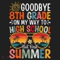 Goodbye 8th Grade On My Way To High School Hat thumb 2
