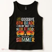 Goodbye 8th Grade On My Way To High School Tank Top thumb 2