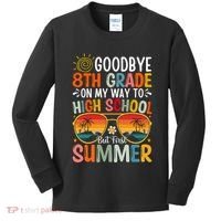 Goodbye 8th Grade On My Way To High School Kids Long Sleeve Shirt thumb 0