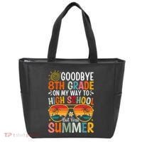 Goodbye 8th Grade On My Way To High School Tote Bag thumb 0
