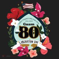 Guam 80th Liberation Day Tumbler thumb 3