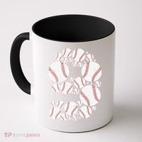 Graphic 9Th Birthday Baseball 9 Years Coffee Mug thumb 0