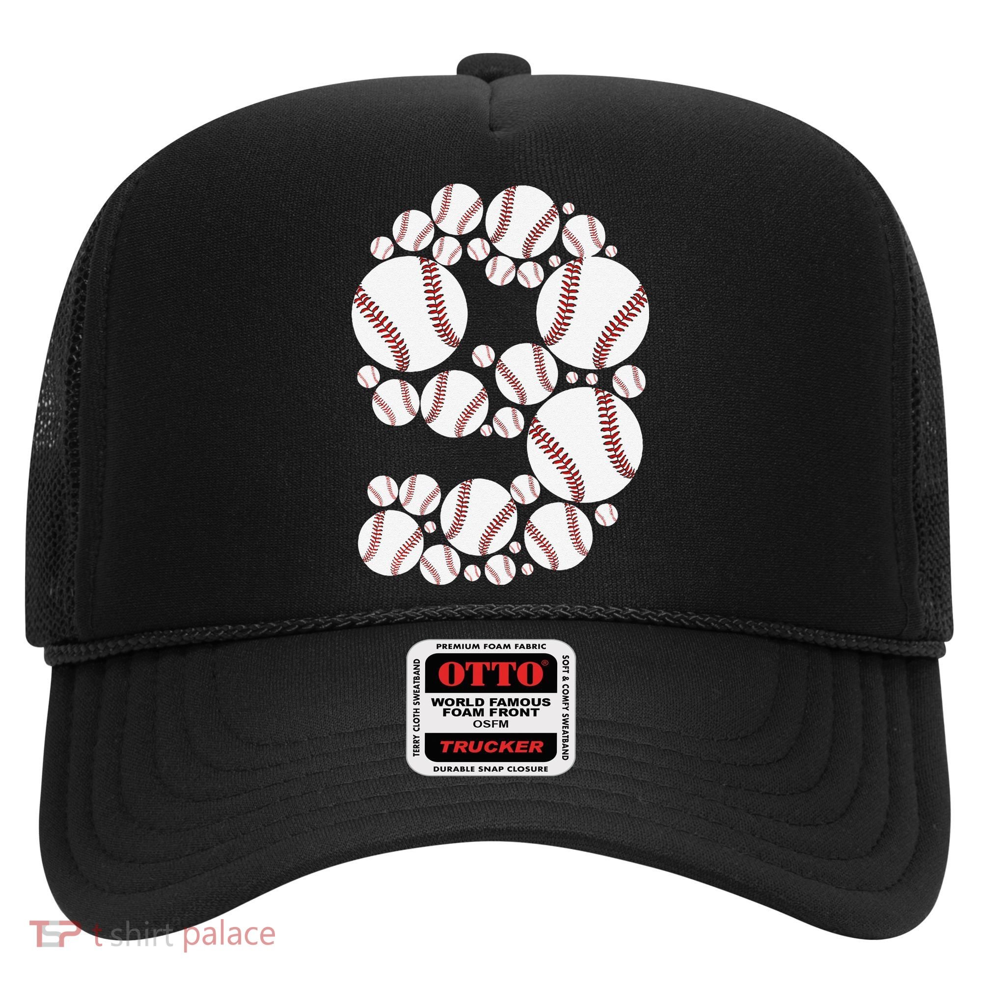 Graphic 9Th Birthday Baseball 9 Years Hat