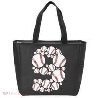 Graphic 9Th Birthday Baseball 9 Years Tote Bag thumb 0