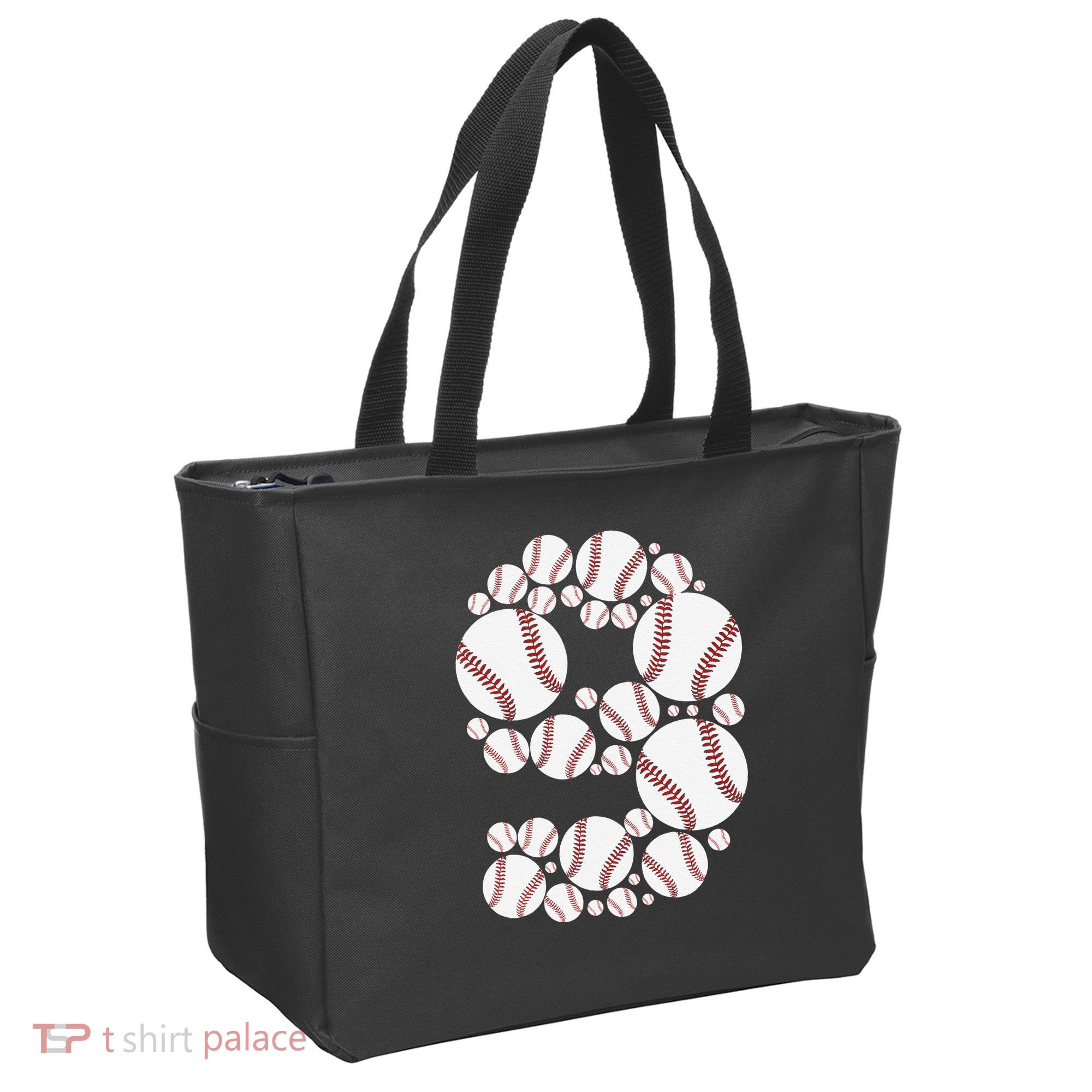 Graphic 9Th Birthday Baseball 9 Years Tote Bag