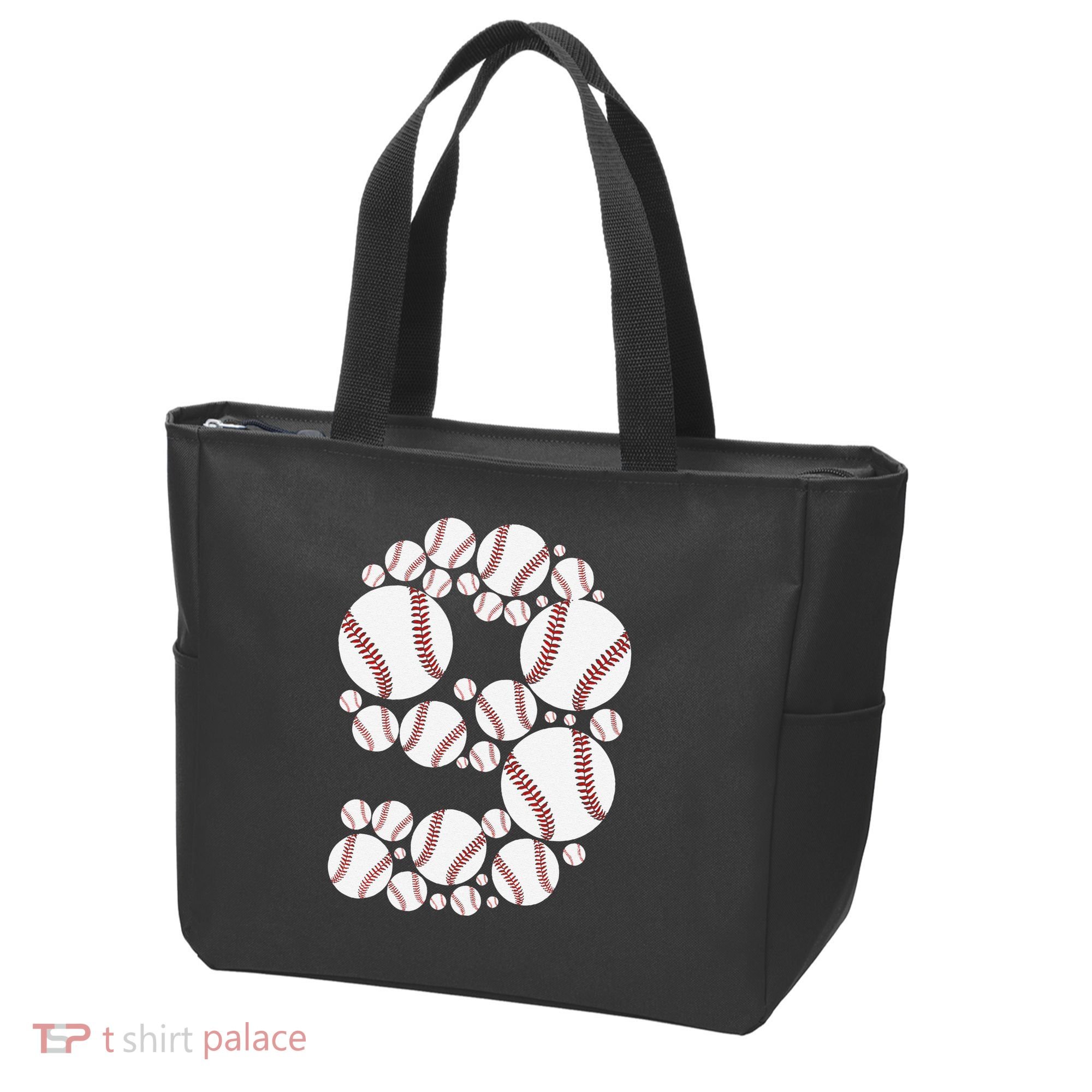 Graphic 9Th Birthday Baseball 9 Years Tote Bag