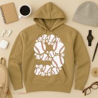 Graphic 9Th Birthday Baseball 9 Years Hoodie thumb 3