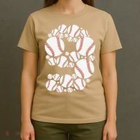 Graphic 9Th Birthday Baseball 9 Years T-Shirt thumb 4
