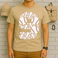 Graphic 9Th Birthday Baseball 9 Years T-Shirt thumb 6