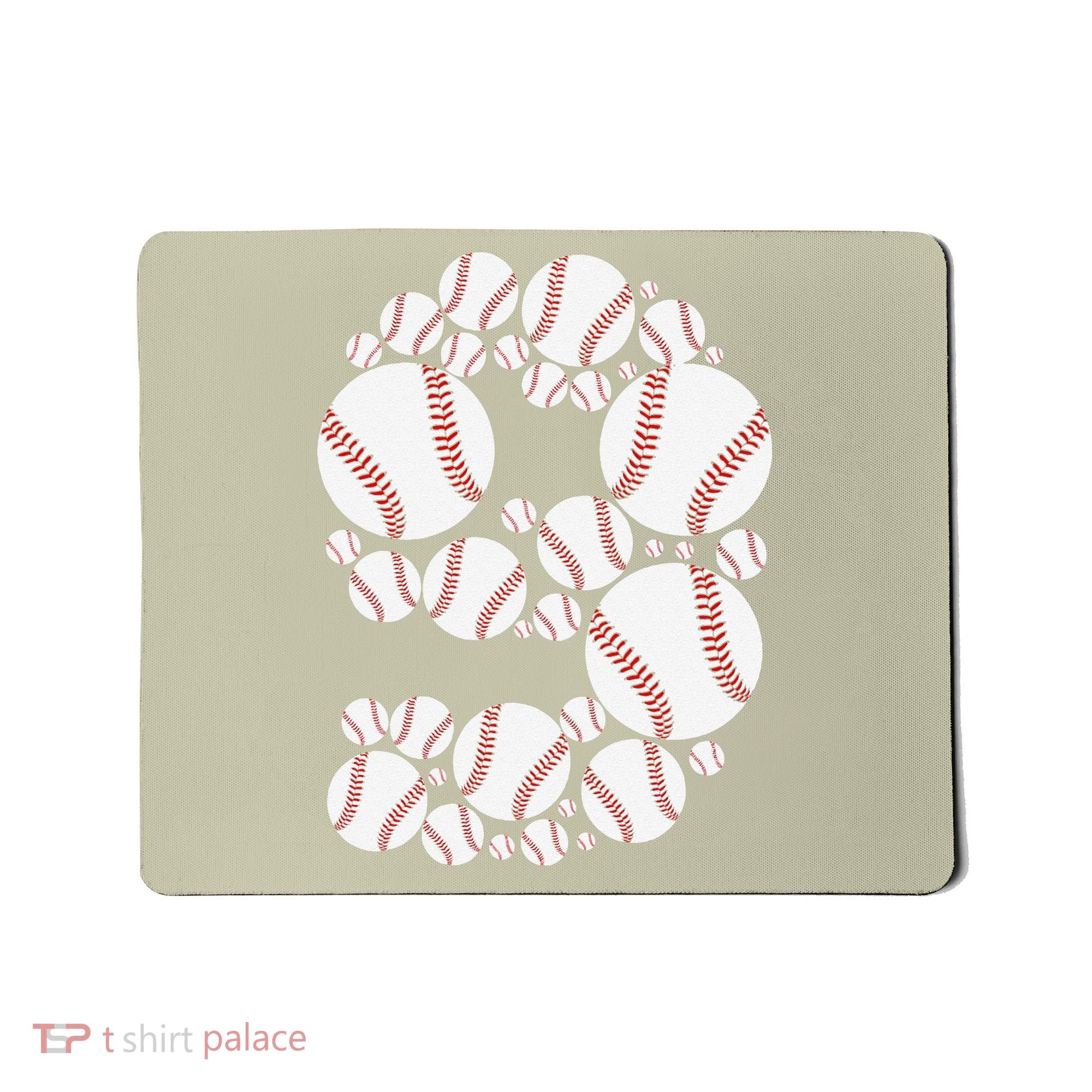 Graphic 9Th Birthday Baseball 9 Years Mousepad
