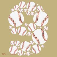 Graphic 9Th Birthday Baseball 9 Years Kids T-Shirt thumb 2